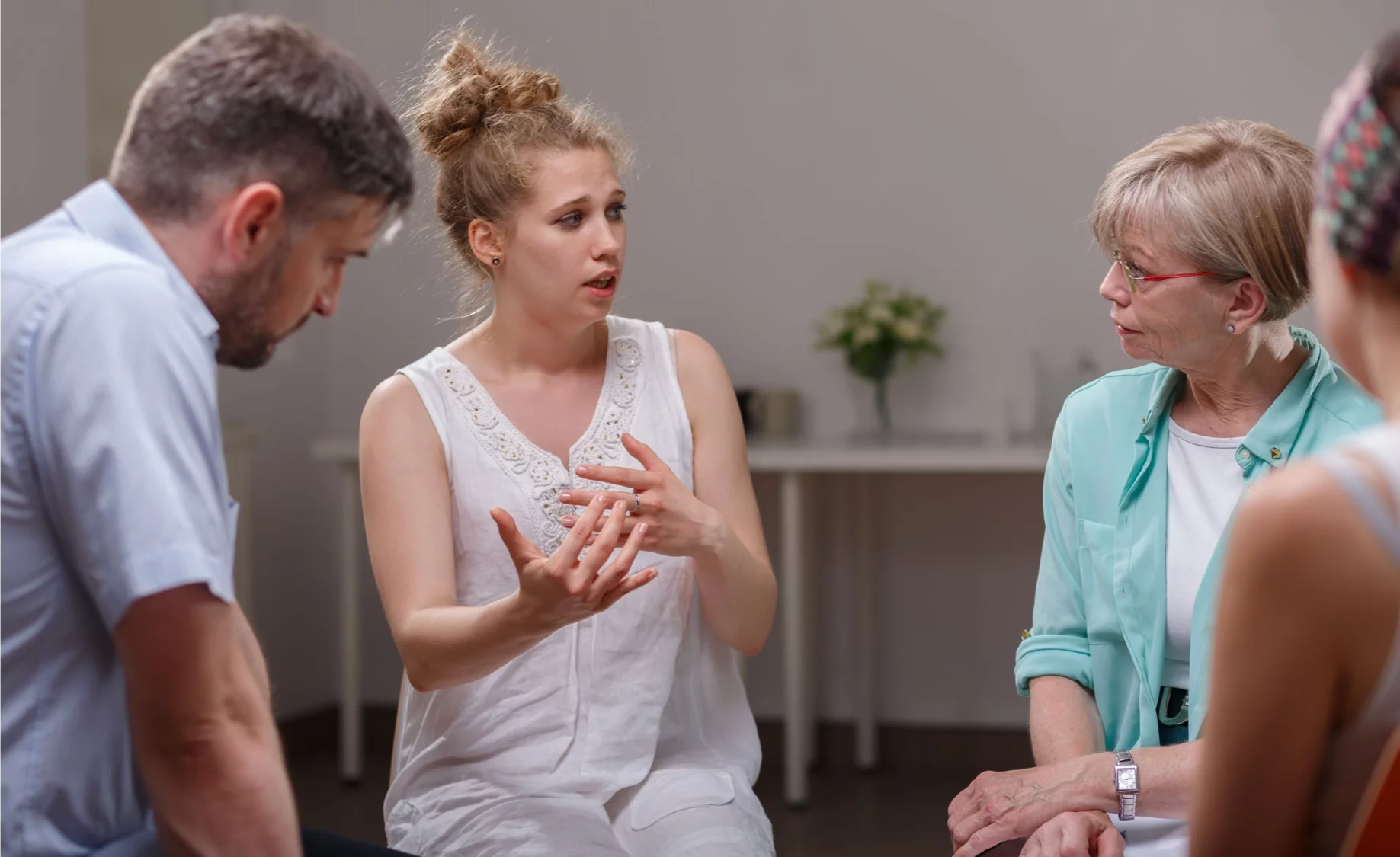 Family counseling in teen rehab